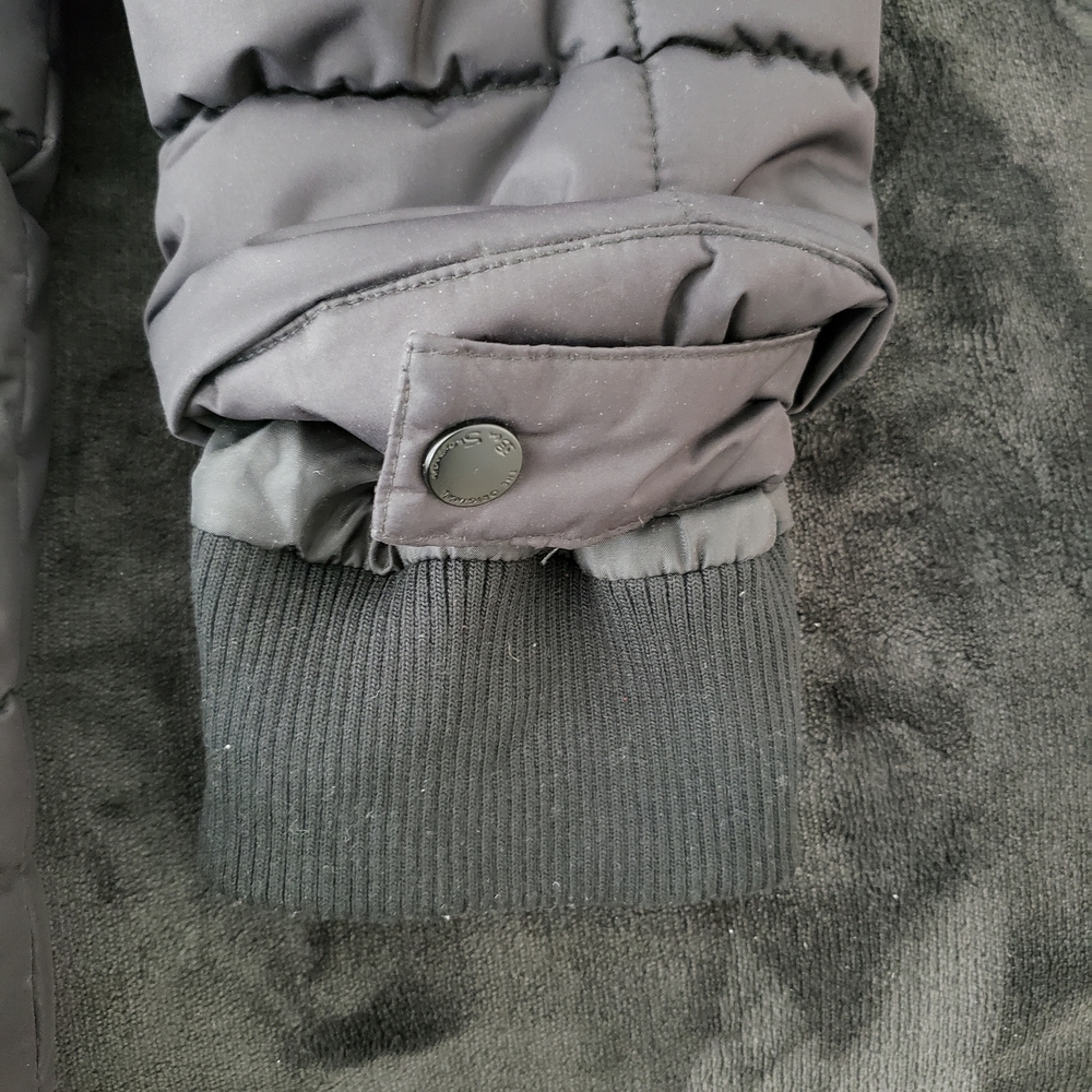 (EUC) Ben Sherman Black Puffer Quilted Jacket with Hood (Boys XL or Men's Small) - Picture 5 of 14